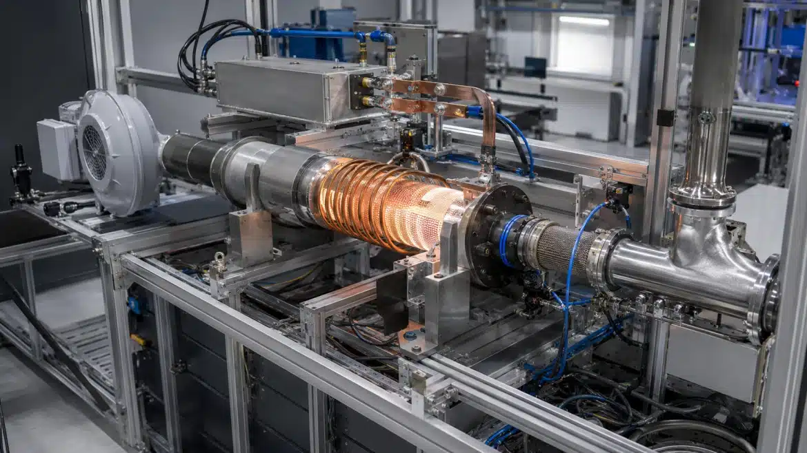 INDUJET – induktive Heißgaserzeugung
